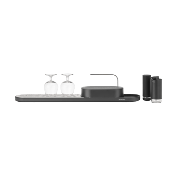 SinkStyle sink organiser set 4 pieces - Mineral Infinite Grey - Brabantia