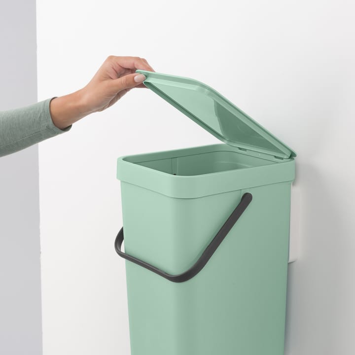 Sort & Go waste bin 12 l., Jade green Brabantia