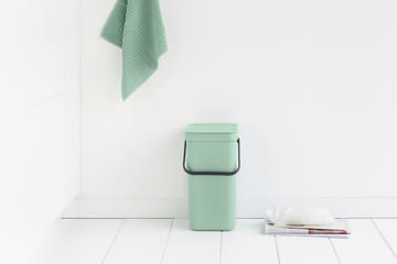 Sort & Go waste bin 12 l. - Jade green - Brabantia