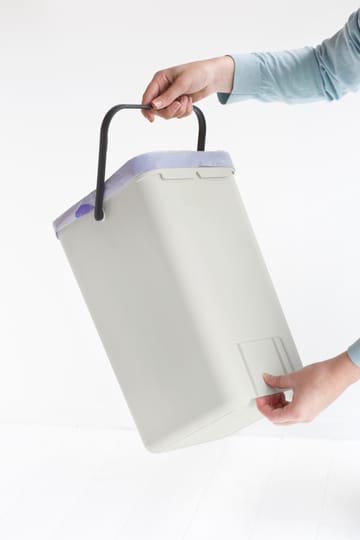 Sort & Go waste bin 12 l. - Light grey - Brabantia