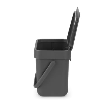 Sort & Go waste bin 3 L - Grey - Brabantia