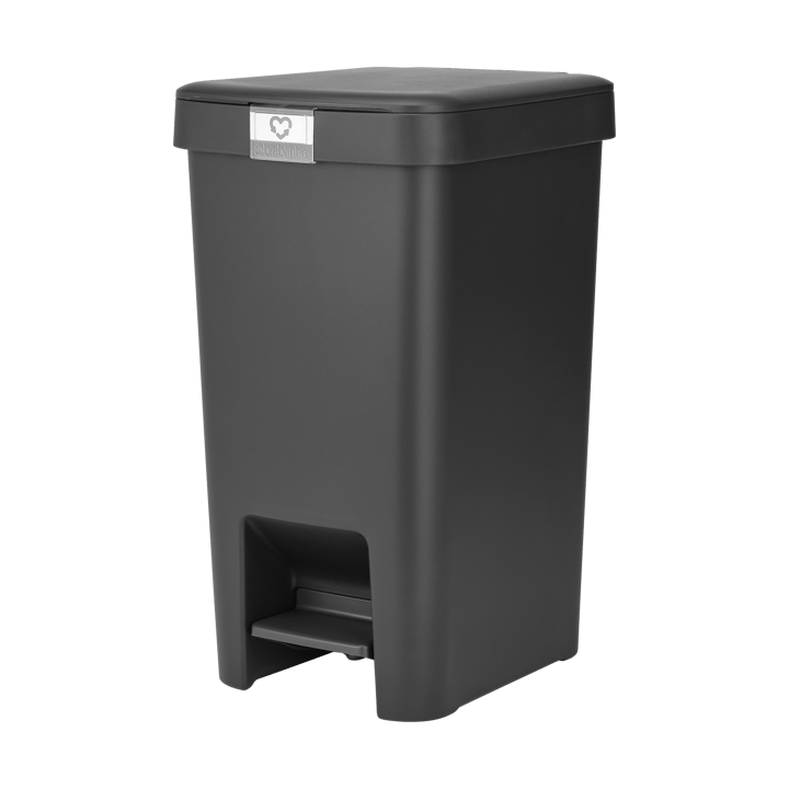 StepUp pedal bin 16 L, Dark grey Brabantia