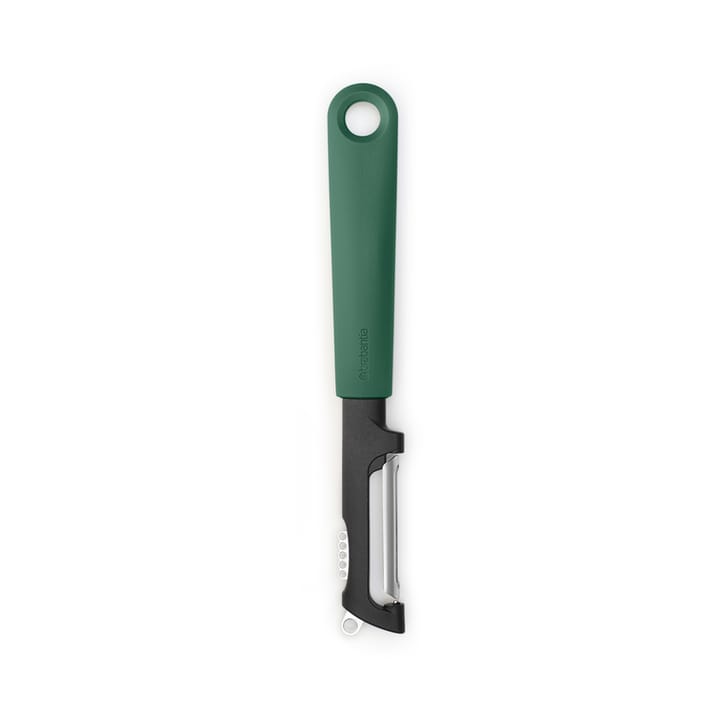 TASTY+ Swivel Food Peeler+Zester, Fir green Brabantia