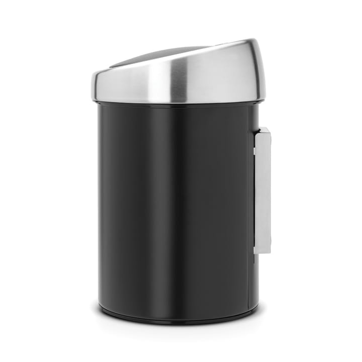 Touch Bin (for wall) plastic inner bucket 3 L, Black Brabantia