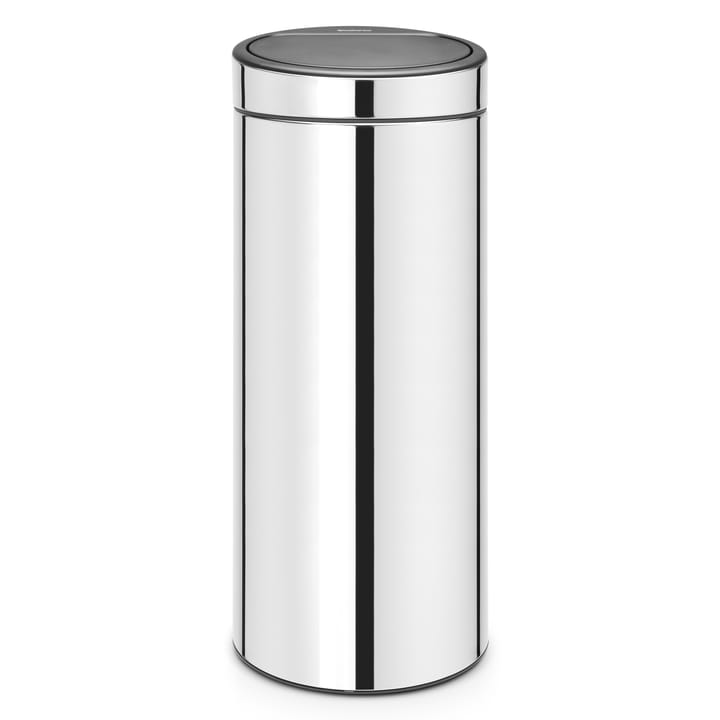 Touch Bin waste bin 30 liters, brilliant steel Brabantia