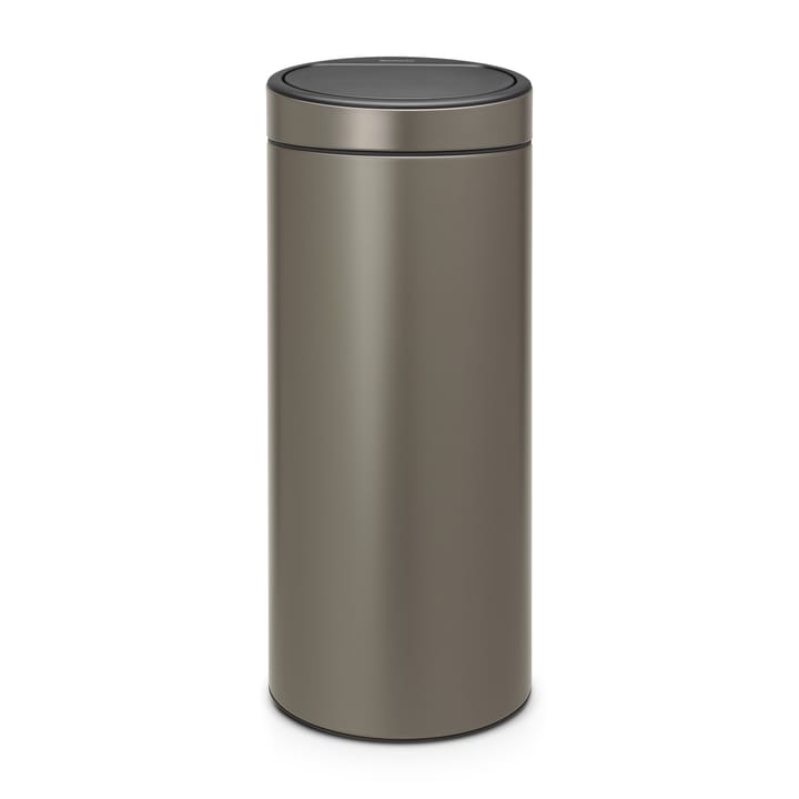 Touch Bin waste bin 30 liters, platinum Brabantia