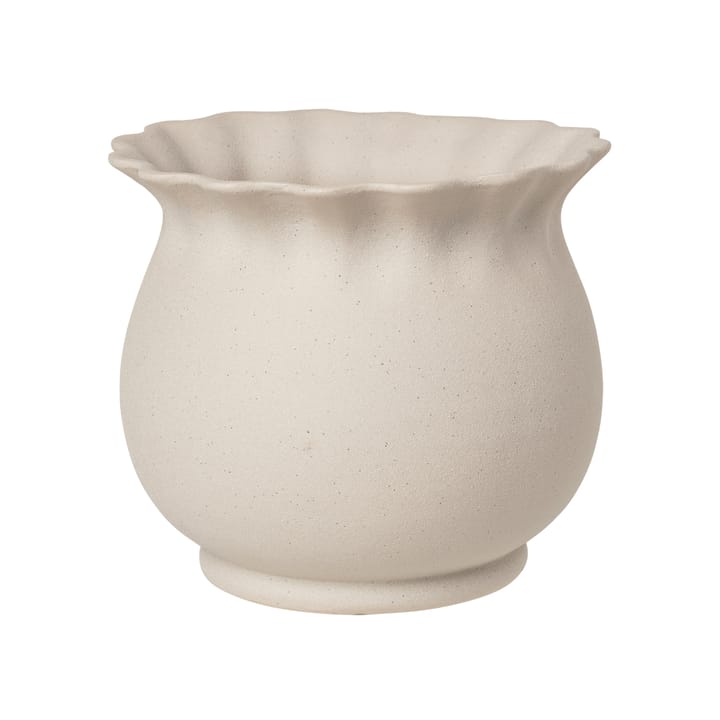 Alexa pot Ø25.5 cm, Grey sand Broste Copenhagen