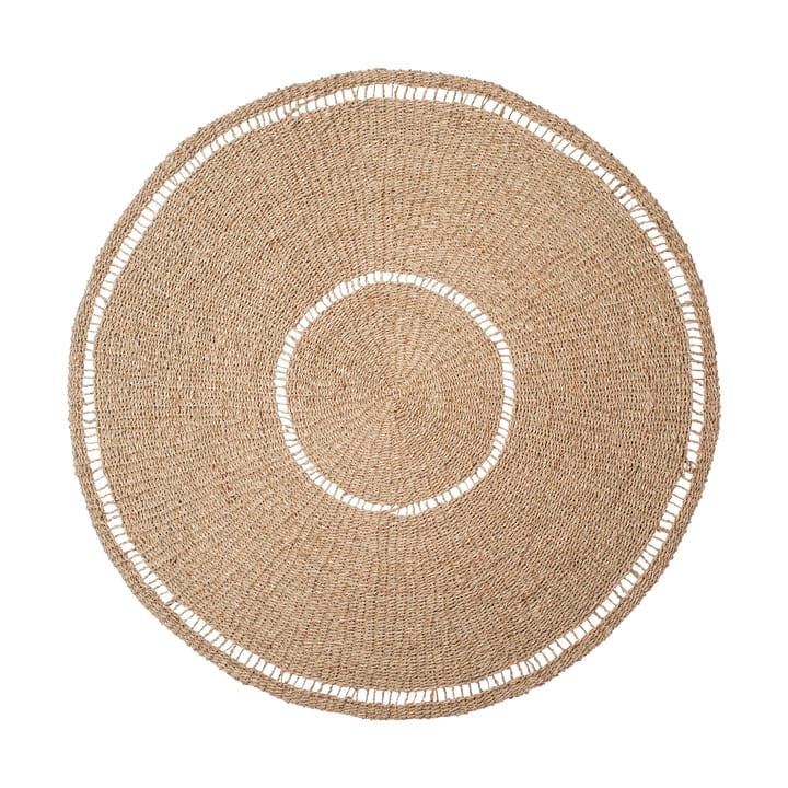 Anina rug seagrass Ø120 cm - Natural - Broste Copenhagen