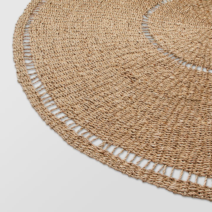 Anina rug seagrass Ø120 cm, Natural Broste Copenhagen