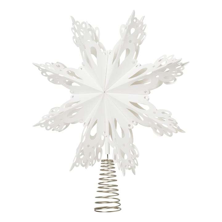 Christmas star topper - white - Broste Copenhagen