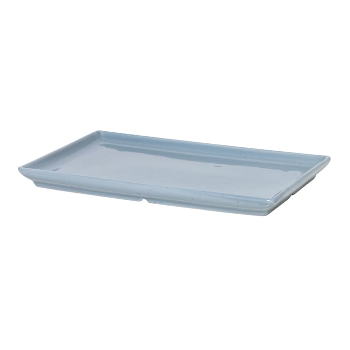 Eli plate 17.6x20 cm, soft blue Broste Copenhagen