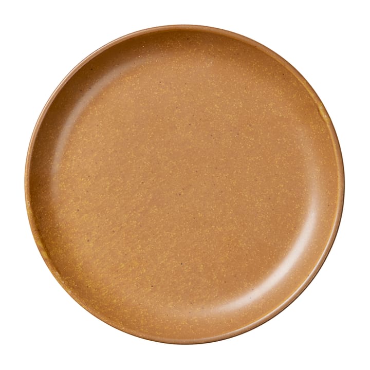 Eli small plate Ø20 cm, Caramel brown Broste Copenhagen