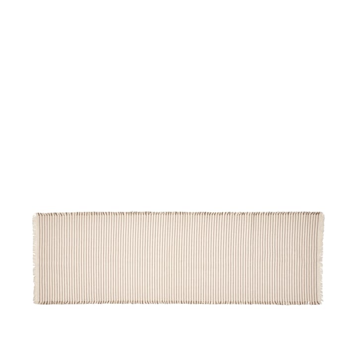 Elouise runner 140 cm, Bone-white fungi grey Broste Copenhagen