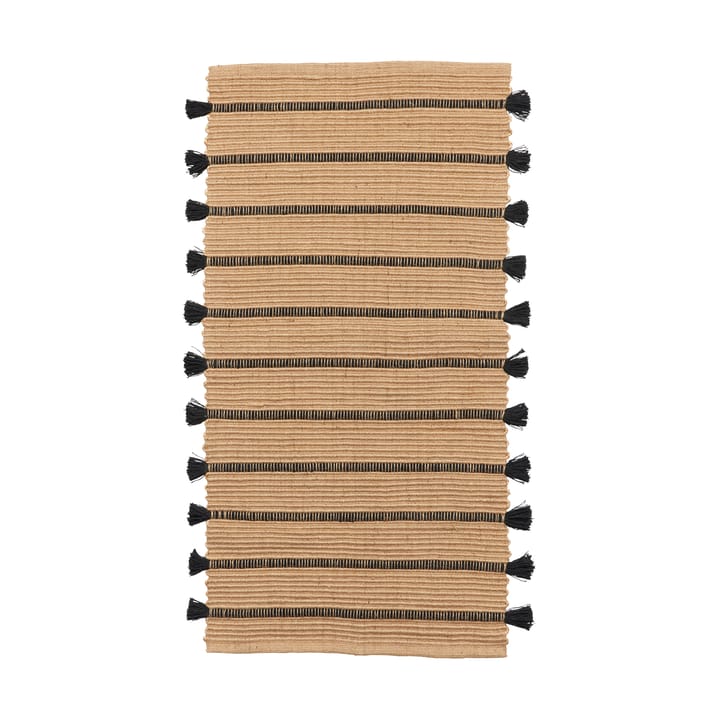 Ezra rug 70x140 cm, Natural black Broste Copenhagen