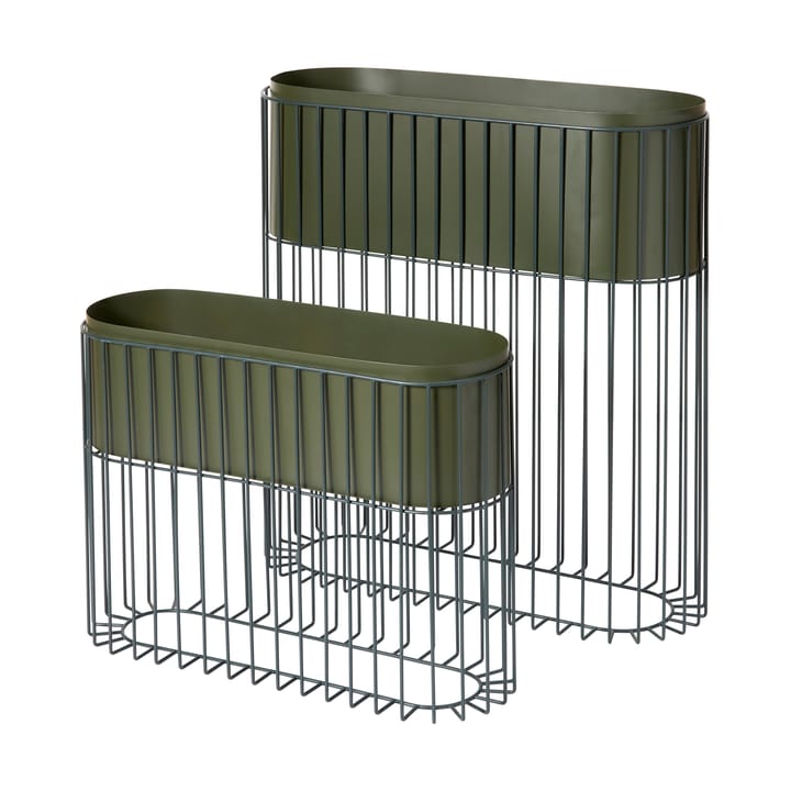 Fenja plant box set - Green - Broste Copenhagen