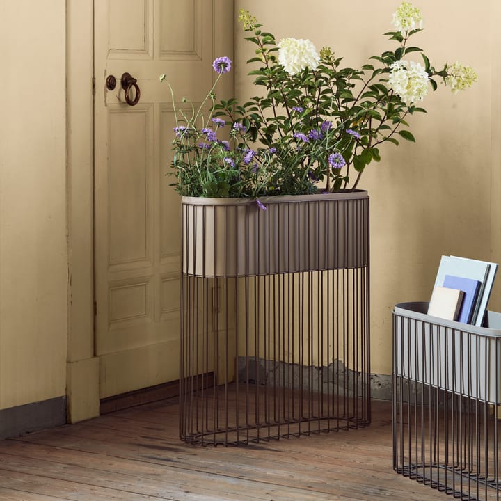 Fenja plant box set, simply taupe warm grey Broste Copenhagen