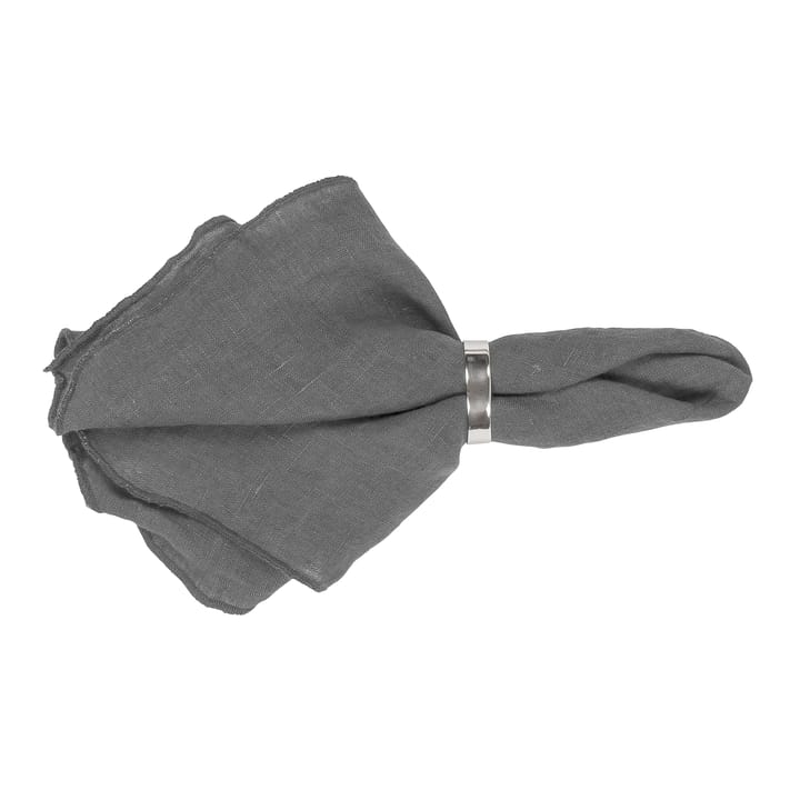 Gracie linen napkins, grey Broste Copenhagen