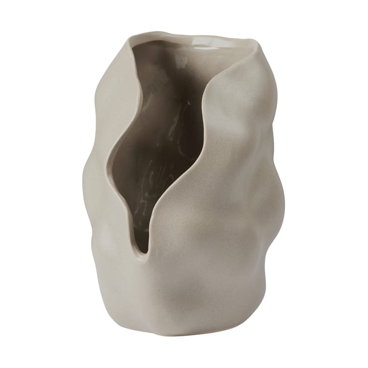 Hekla tealight holder Ø18.6 cm - Dove grey - Broste Copenhagen