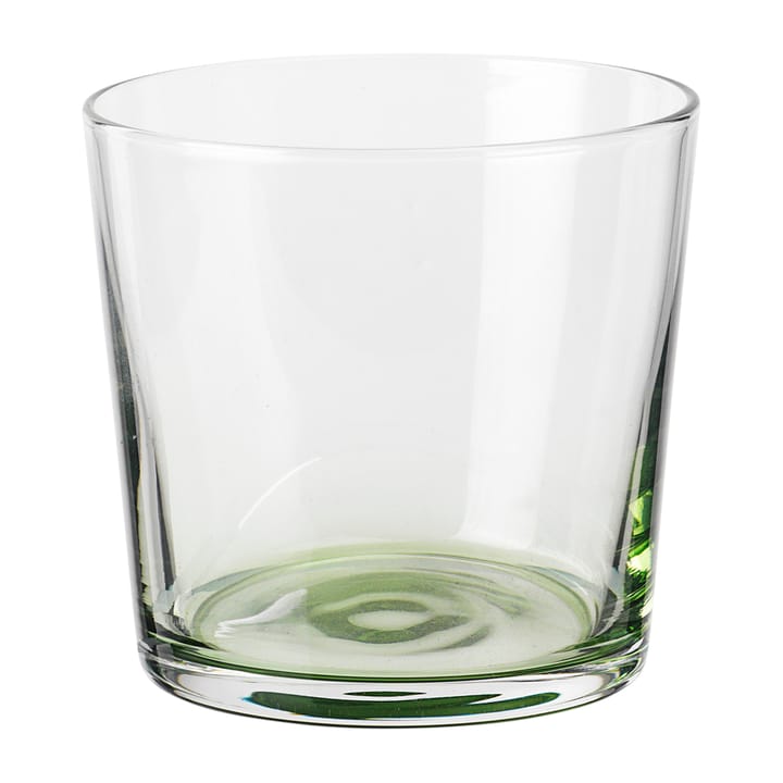 Hue drinking glass 15 cl, Clear-olive green Broste Copenhagen