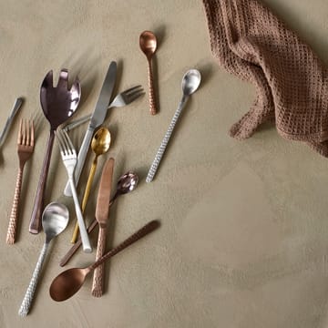 Hune cutlery 16 pcs - copper hammered - Broste Copenhagen