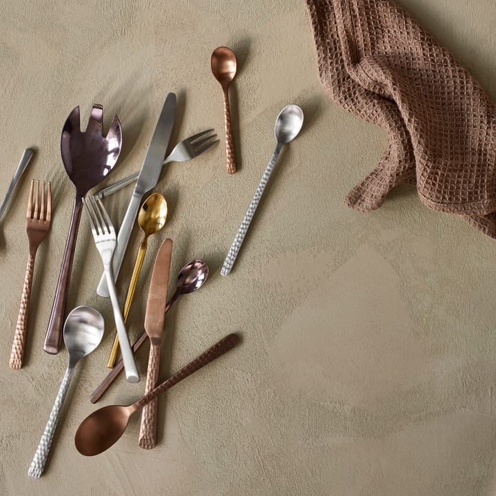 Hune cutlery 16 pcs, copper hammered Broste Copenhagen