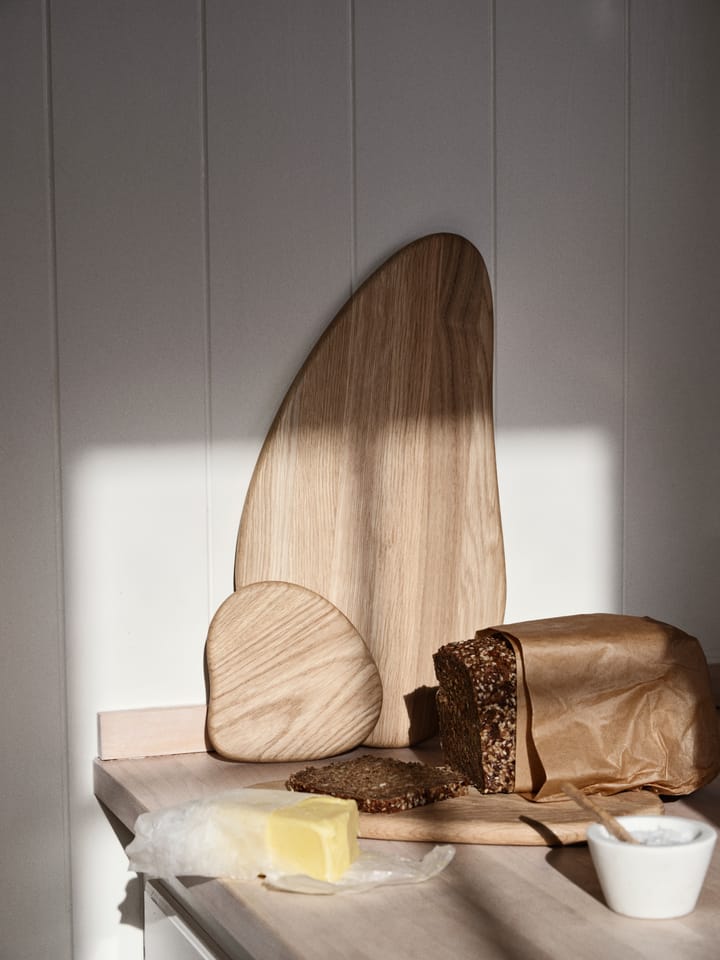 Limfjord cutting board 15x13.5 cm, Natural Broste Copenhagen