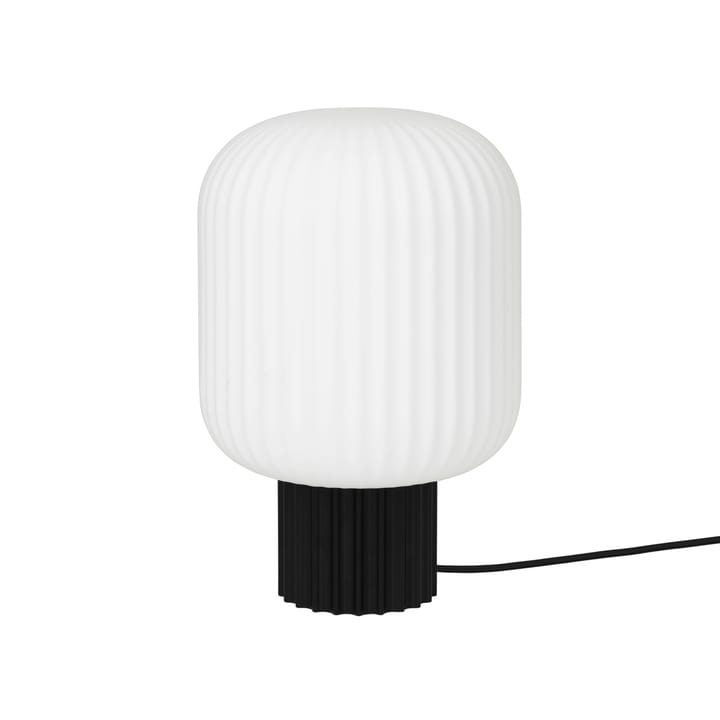 Lolly table lamp, black and white-30 cm Broste Copenhagen