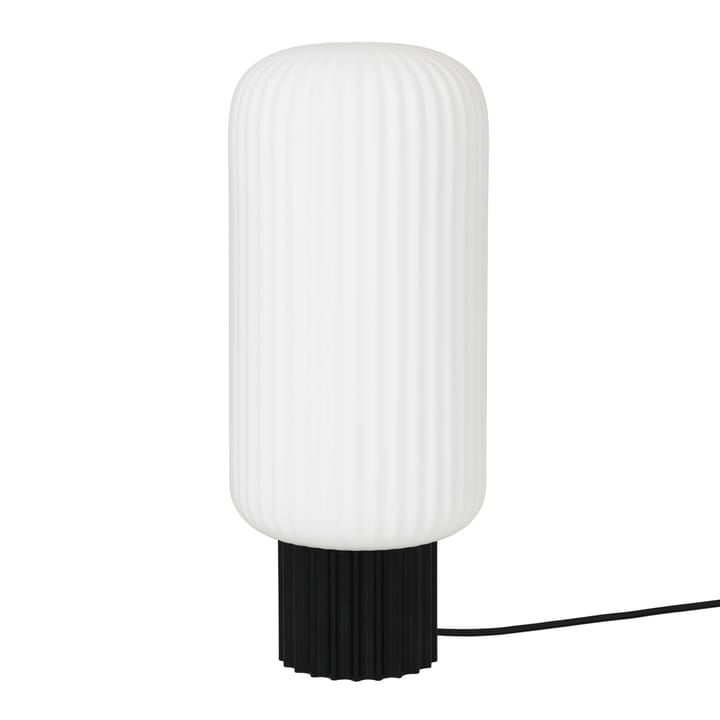 Lolly table lamp, black and white-39 cm Broste Copenhagen