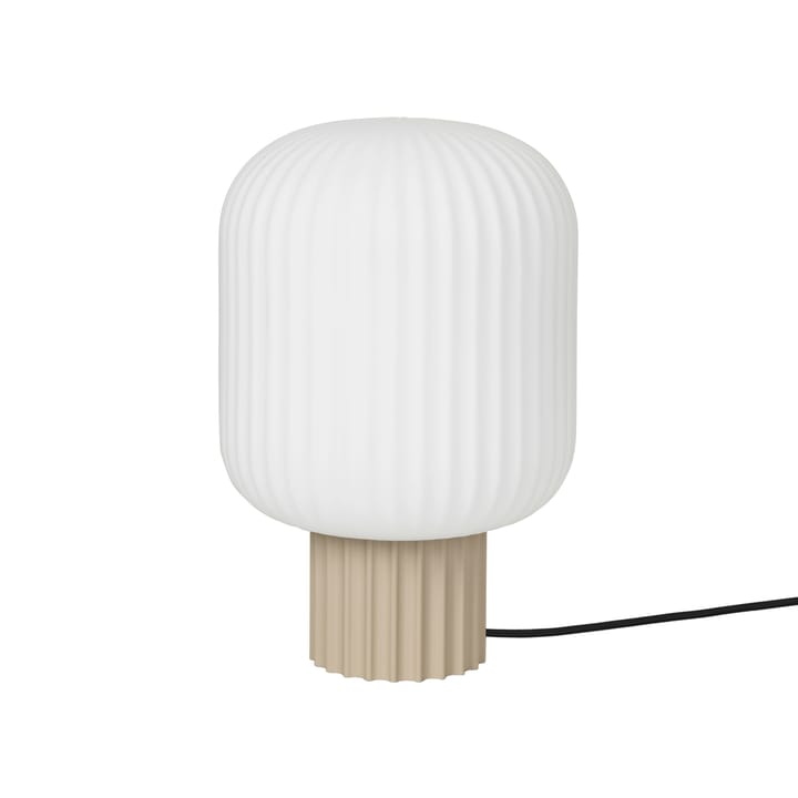 Lolly table lamp, sand-white-30 cm Broste Copenhagen