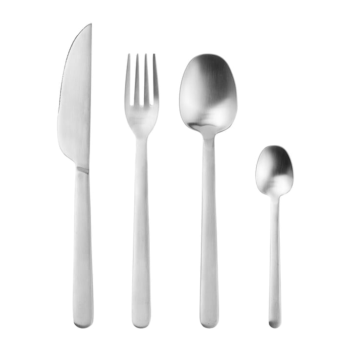 Nordic Bistro cutlery 16 pieces, Mat satin Broste Copenhagen