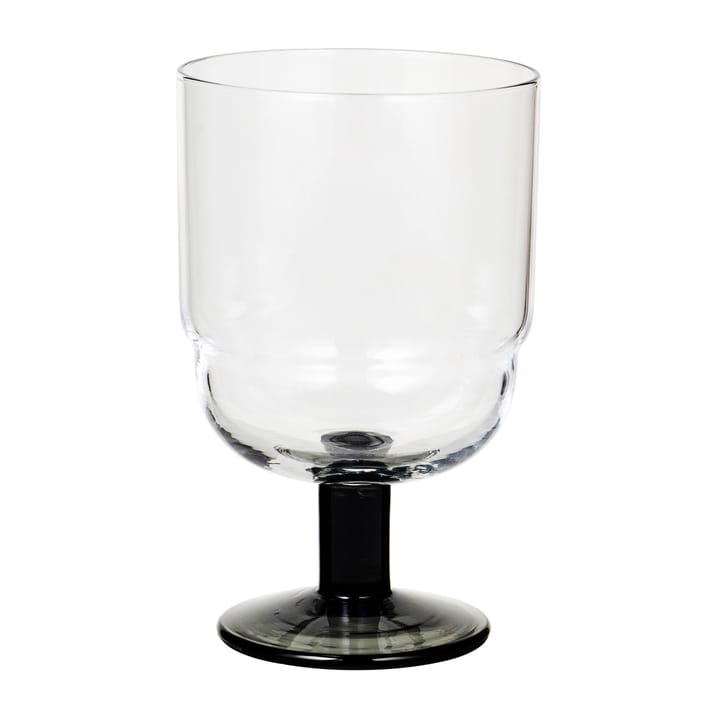 Nordic Bistro red wine glass 25 cl, Clear-smoke stem Broste Copenhagen