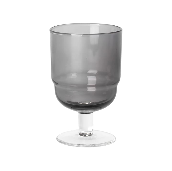 Nordic Bistro white wine glass 20 cl, smoke-clear Broste Copenhagen