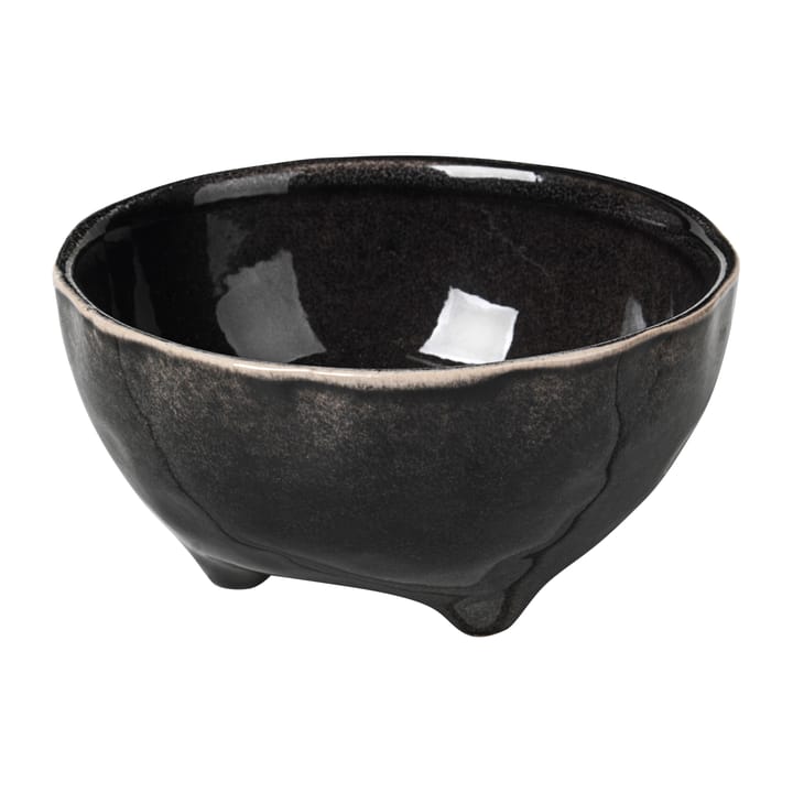 Nordic Coal bowl on foot, Ø11 cm Broste Copenhagen