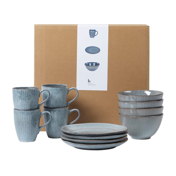 Nordic Sea breakfast set, 12 pieces Broste Copenhagen