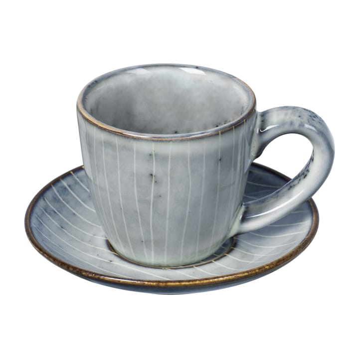 Nordic Sea espresso cup with saucer - 5 cl - Broste Copenhagen