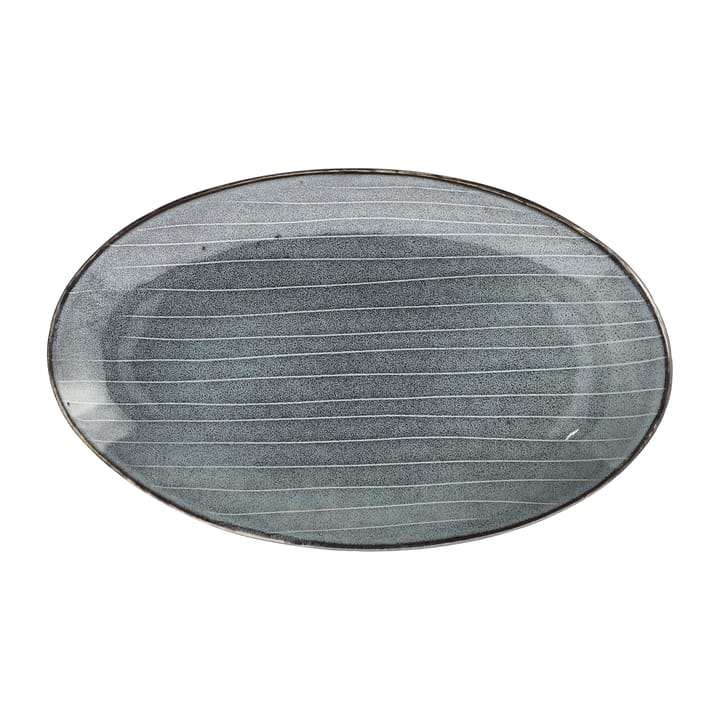 Nordic sea oval serving platter, 13.6x22 cm Broste Copenhagen