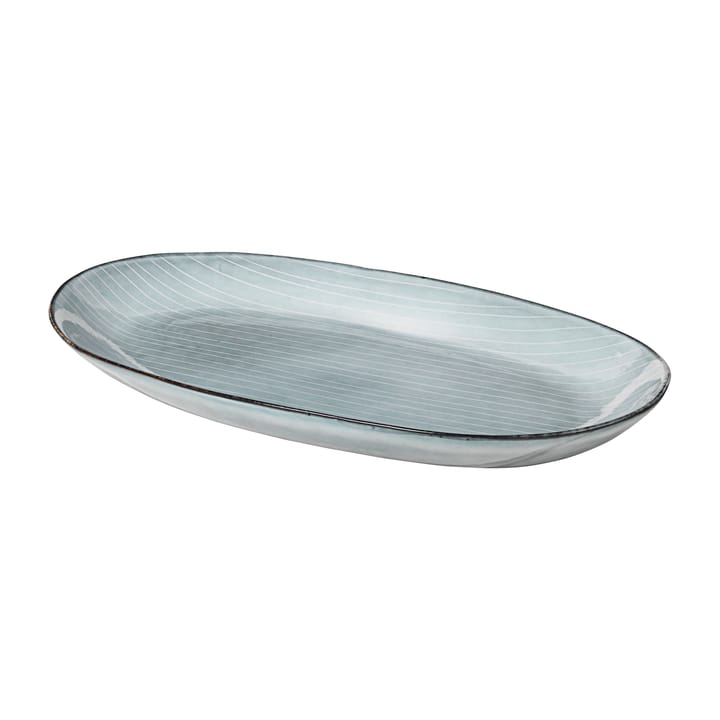 Nordic sea oval serving platter, 17x30 cm Broste Copenhagen