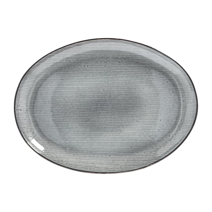 Nordic sea oval serving platter, 26.5x35.5 cm Broste Copenhagen