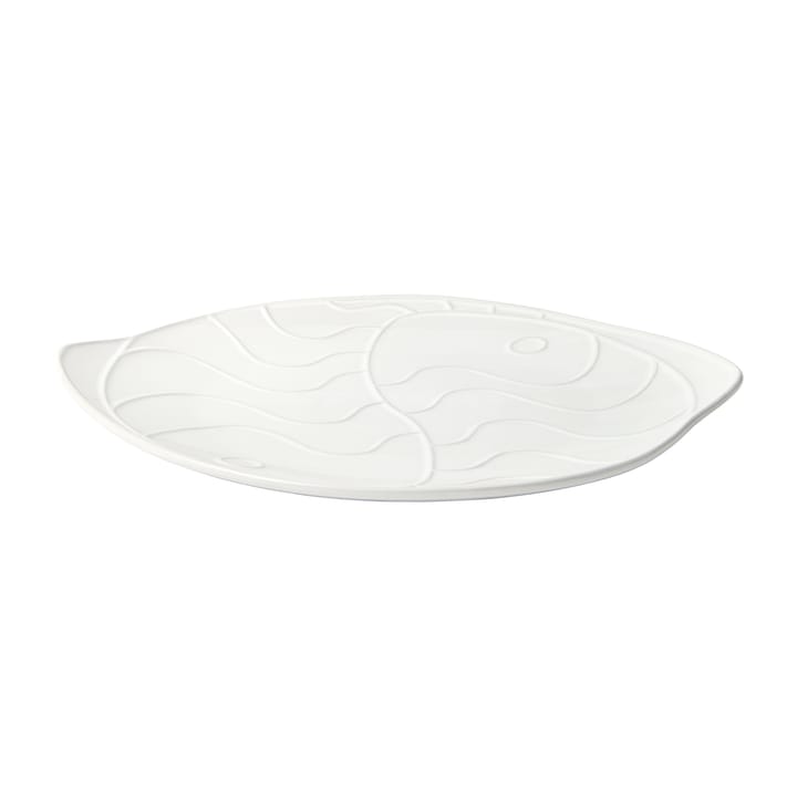 Pesce saucer 30x34.6 cm, Transparent white Broste Copenhagen