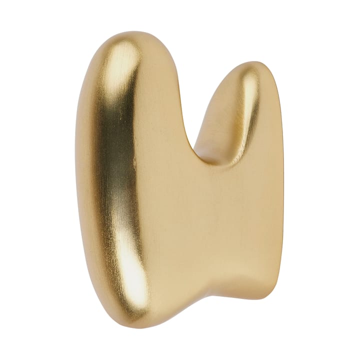 Roberta hook 10x7 cm, Brass finish Broste Copenhagen