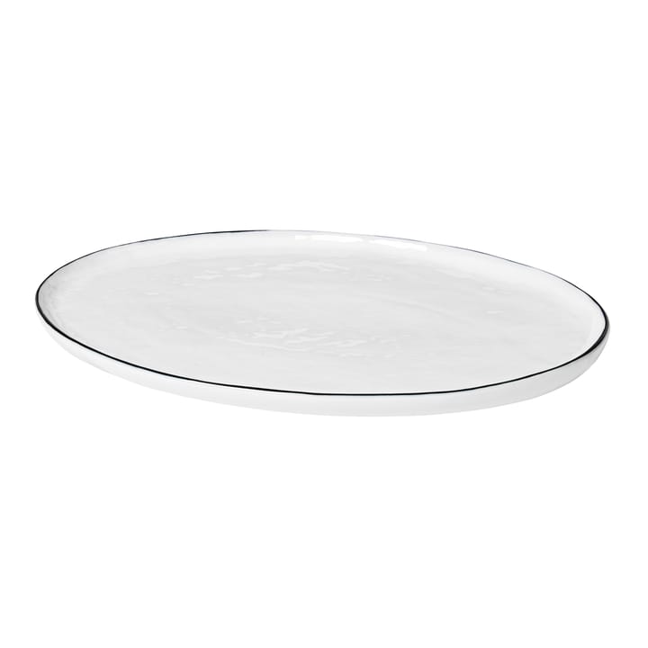 Salt oval plate, 20x30 cm Broste Copenhagen