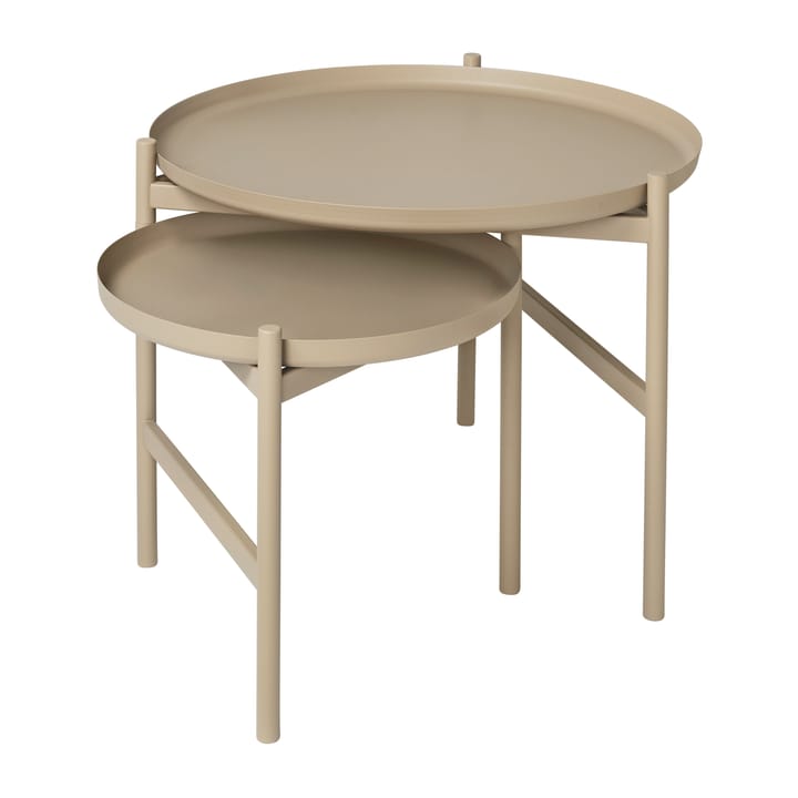 Turner table side table Ø70 cm, Grey Broste Copenhagen