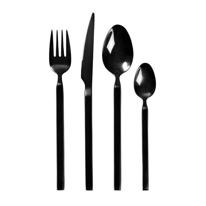 Tvis cutlery set 16 pieces, black Broste Copenhagen