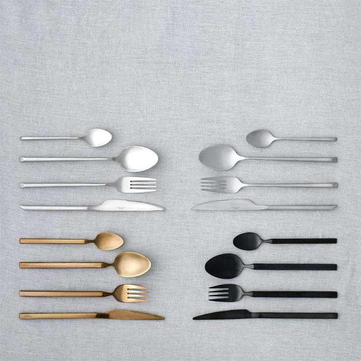 Tvis cutlery set 16 pieces, black Broste Copenhagen