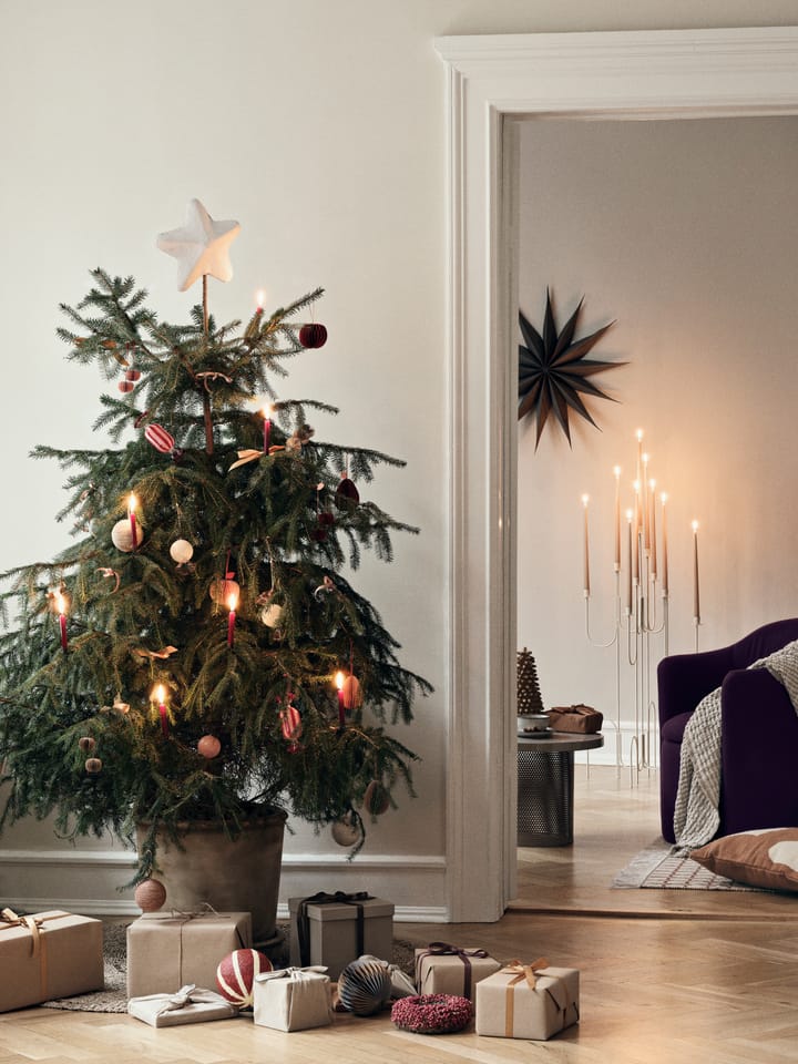 Venok Christmas star 40 cm, warm grey Broste Copenhagen