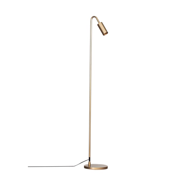 Curve Floor Lamp 146 cm, Matte gold By Rydéns