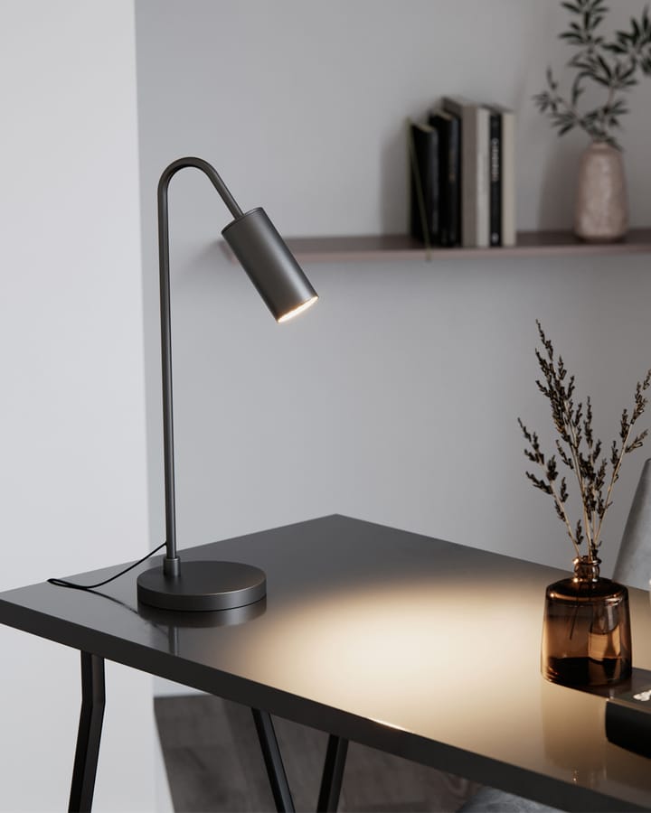 Curve table lamp 51 cm, Matte black By Rydéns