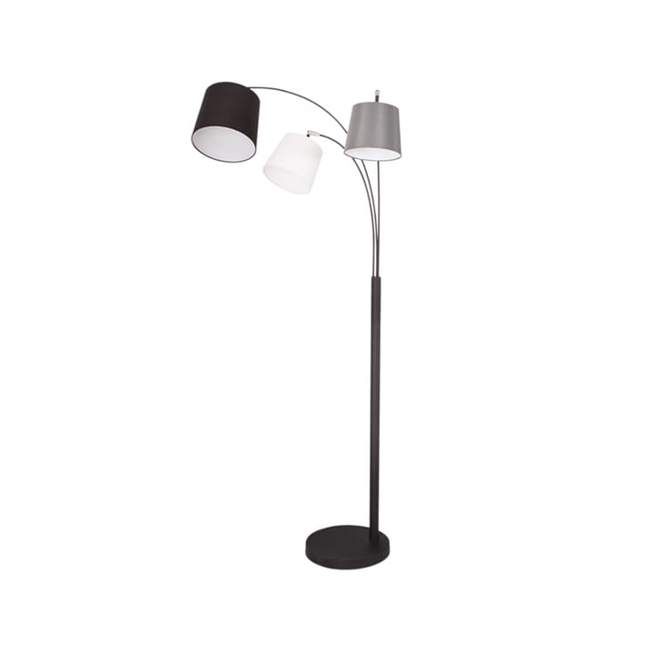 Foggy floor lamp - Sand black, 3 arms - By Rydéns