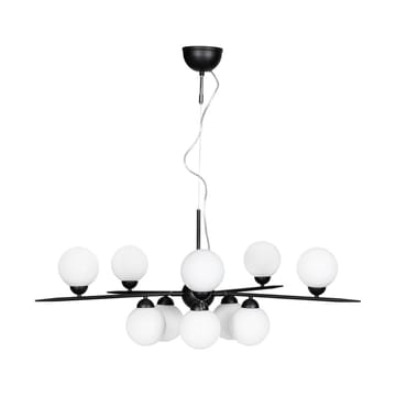 Punto 10-low ceiling lamp - Matte black - By Rydéns