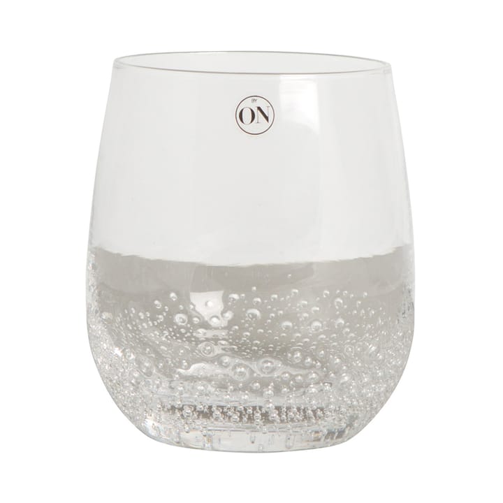 Bubbles water glass 36cl, Clear Byon